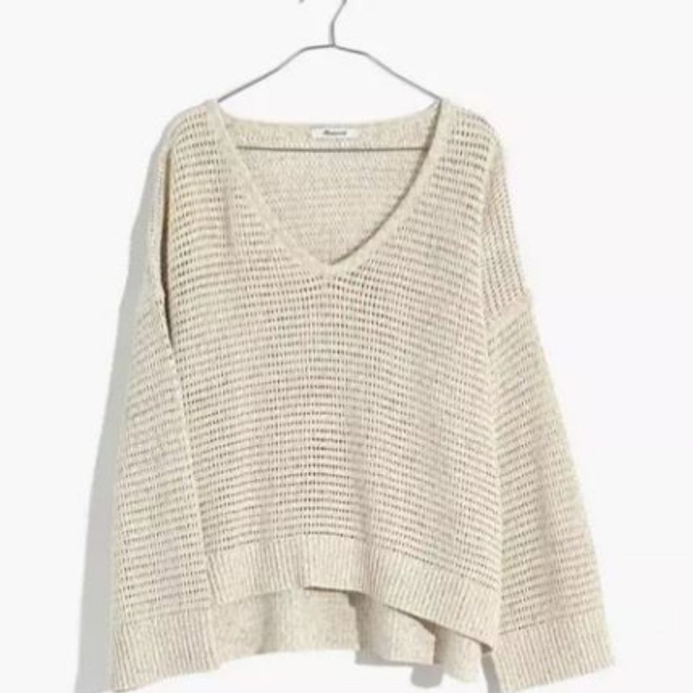 NWOT Rainbow Marled Seville Pullover Sweater